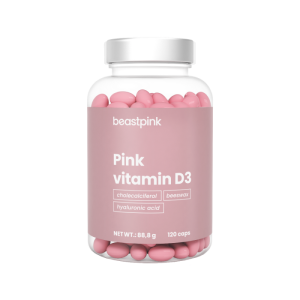 Pink Vitamin D3 2000 IU - BeastPink